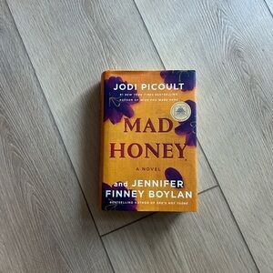 Mad Honey by Jodi Picoult & Jennifer Finney Boylan - Orange Hardcover